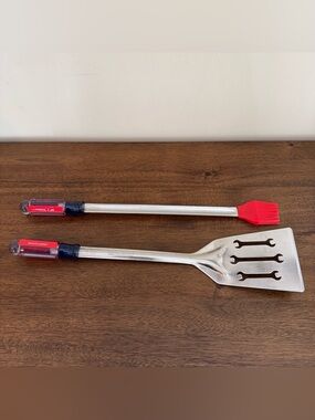 CRAFTSMAN Tools 2 pc. Stainless Steel Barbecue BBQ Grill Accessories